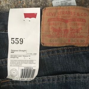 Levi’s 559 Relaxed Straight fit